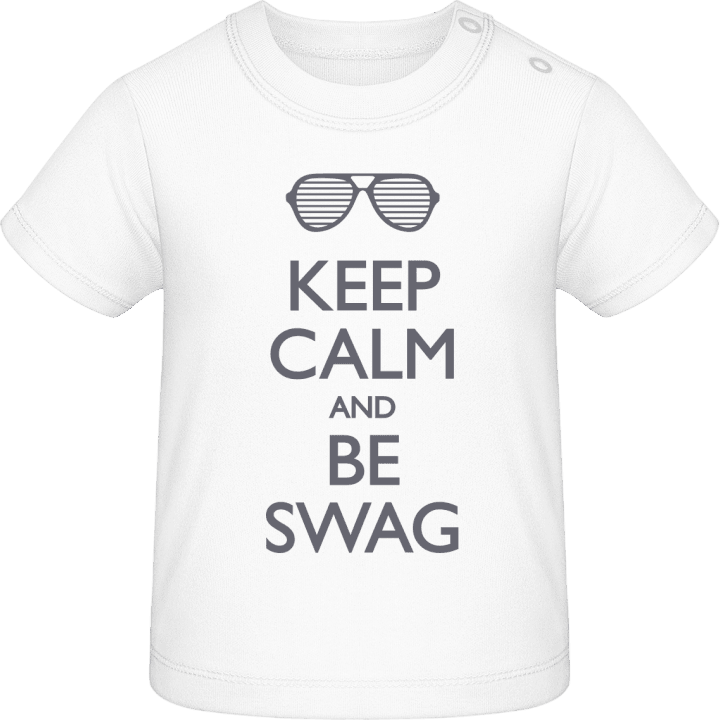 Keep Calm and be Swag T-shirt för bebisar contain pic