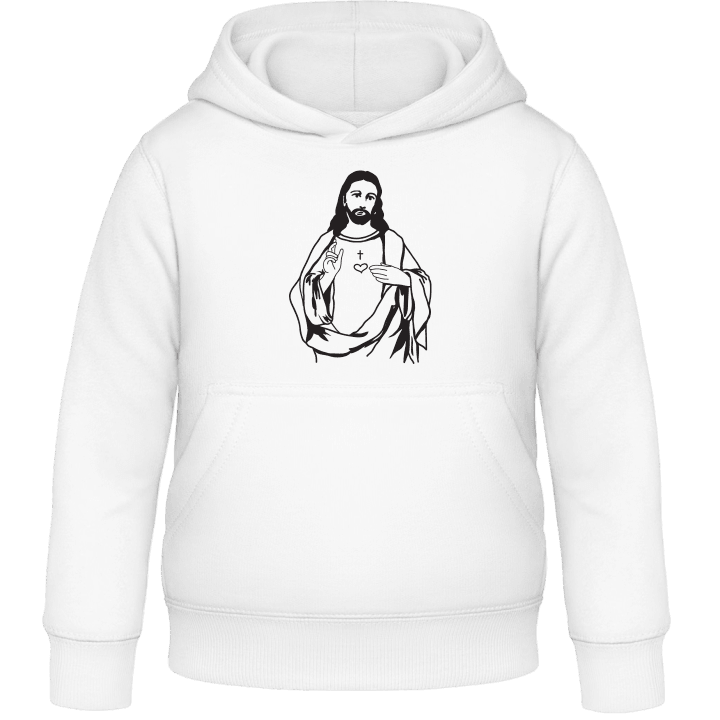 Jesus Icon Sweat à capuche pour enfants contain pic