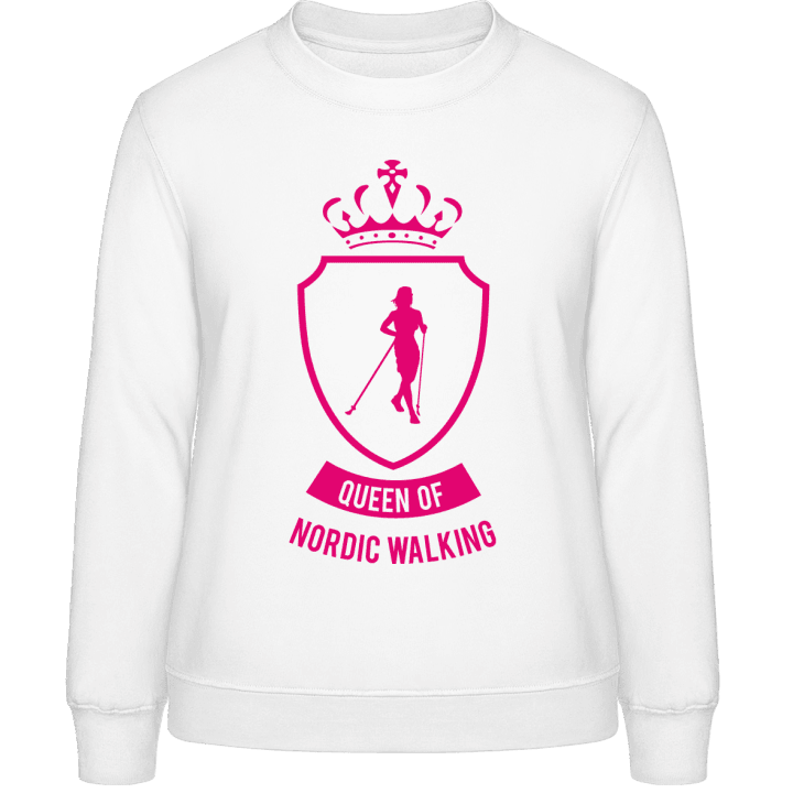 Queen Of Nordic Walking Women Sweatshirt contain pic