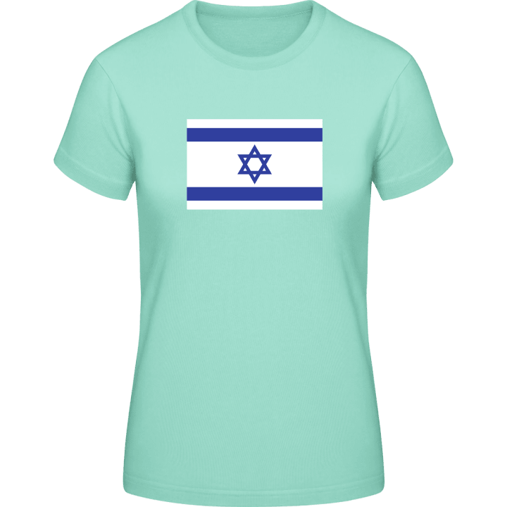 Israel Flag T-skjorte for kvinner contain pic