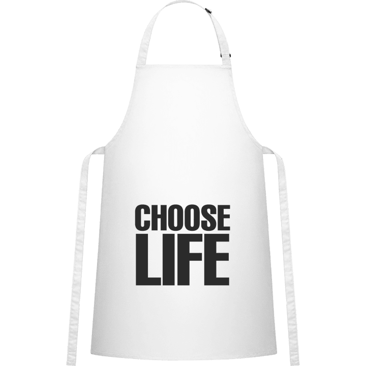 Choose Life Tablier de cuisine contain pic
