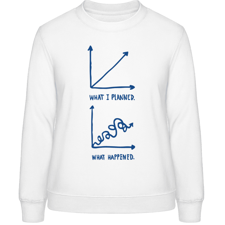 What I Planned What Happened Sweat-shirt pour femme 0 image