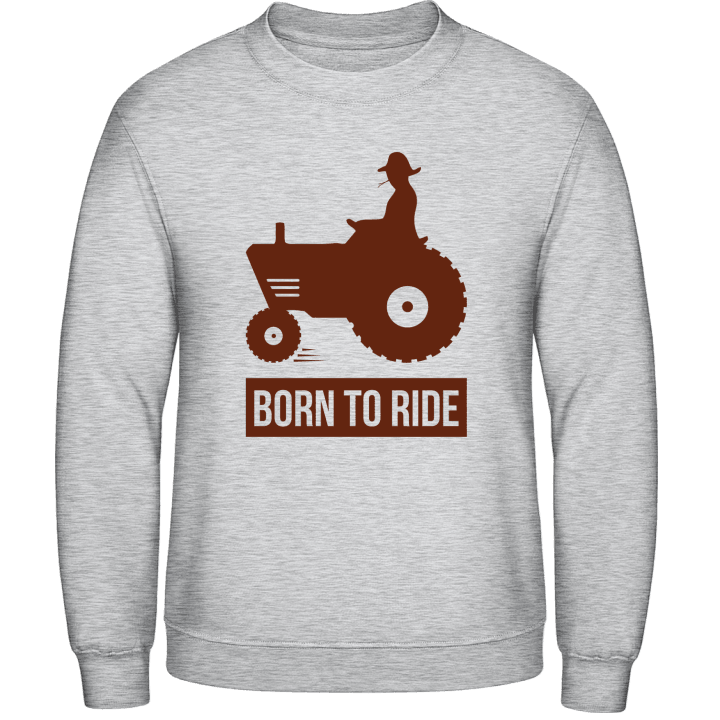 Born To Ride Tractor Felpa contain pic
