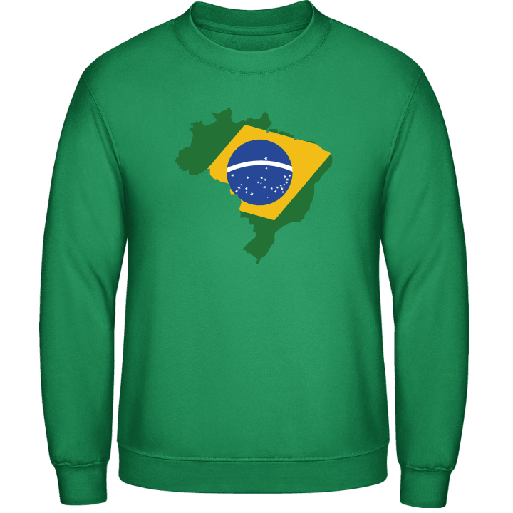 brazilië kaart Sweatshirt contain pic