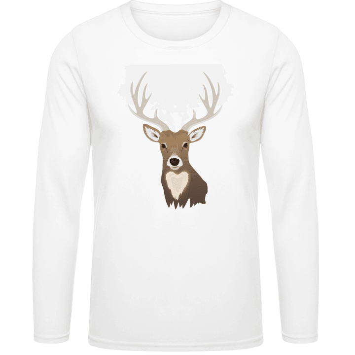Deer Realistic Langarmshirt 0 image