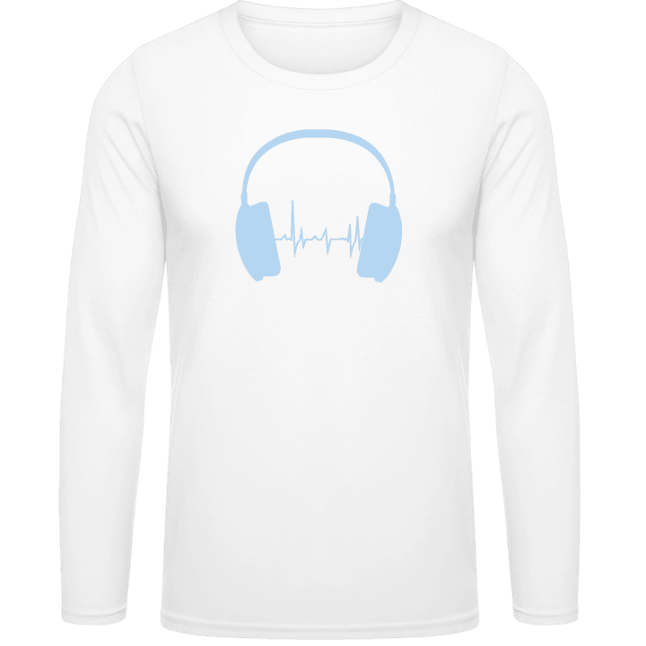 Headphone and Beat Langermet skjorte contain pic