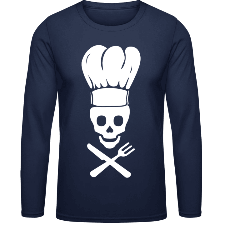 Cook Skull Langarmshirt contain pic