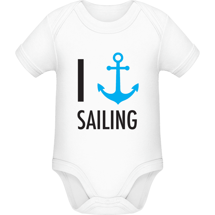 I heart Sailing Baby Strampler 0 image