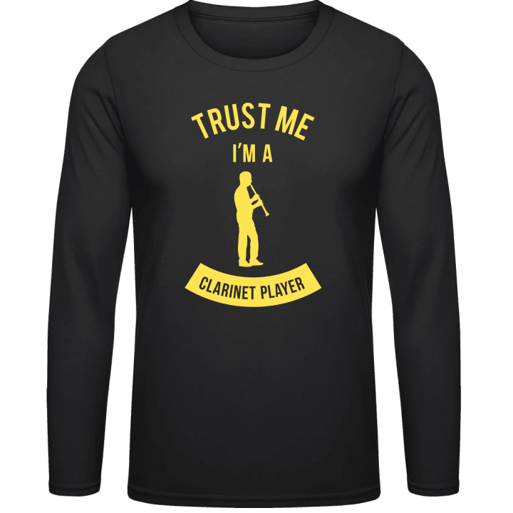 Trust Me I'm A Clarinet Player Shirt met lange mouwen contain pic