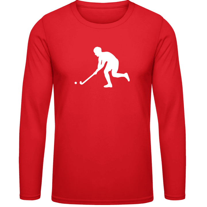 Field Hockey Player T-shirt à manches longues contain pic