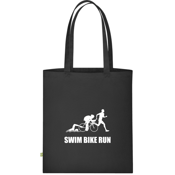 Swim Bike Run Väska av tyg contain pic