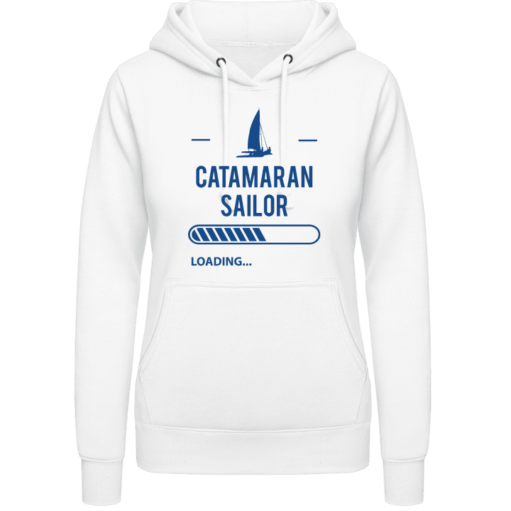 Catamaran Sailor Loading Sudadera con capucha para mujer contain pic