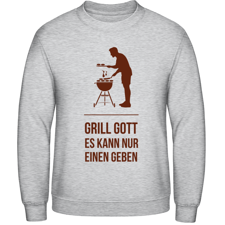 Grill Gott es kann nur einen geben Sweatshirt 0 image