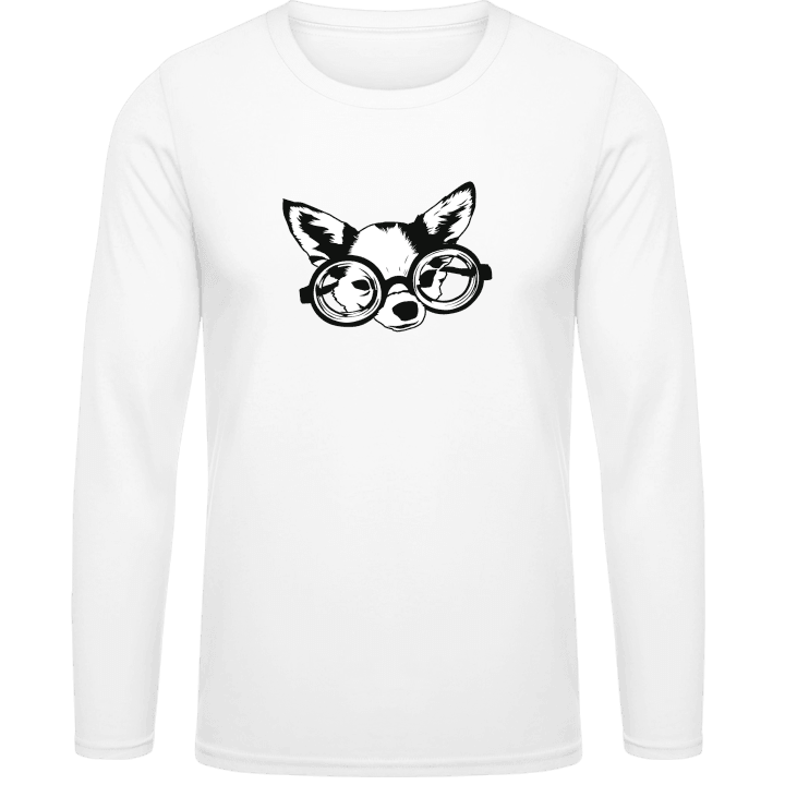 Chihuahua With Glasses Long Sleeve Shirt 0 image