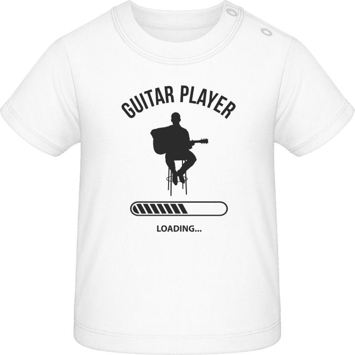 Guitar Player Loading T-shirt för bebisar contain pic