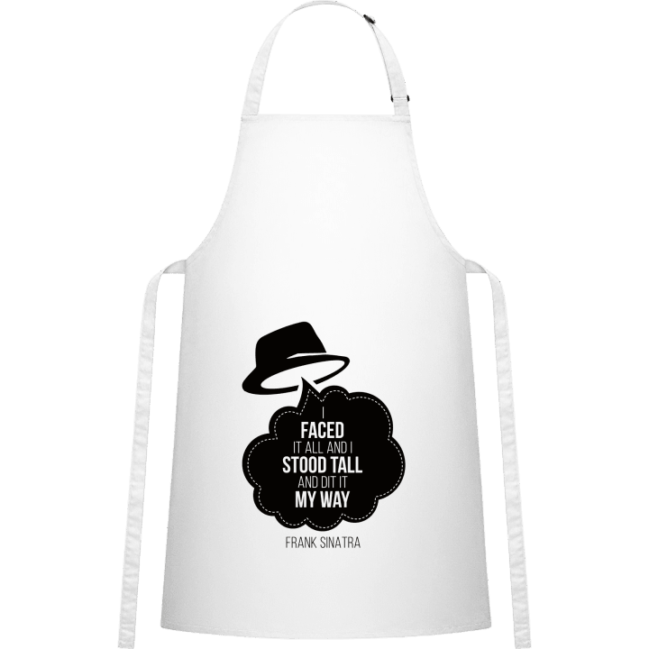 Did It My Way Kitchen Apron contain pic