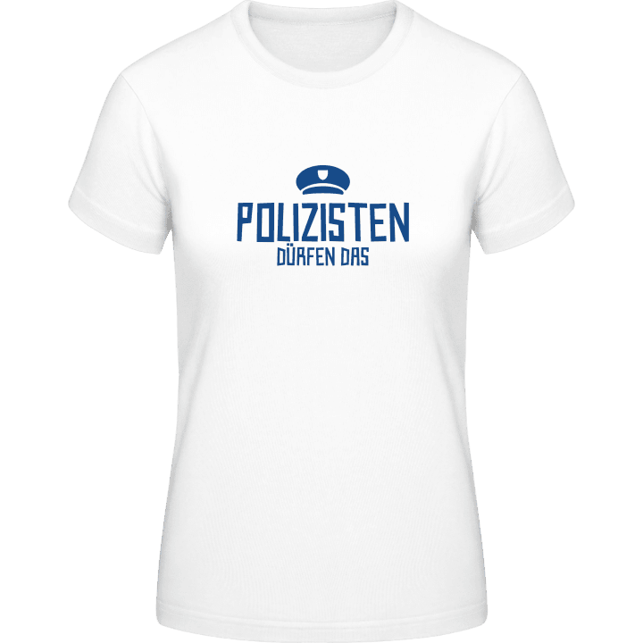 Polizisten dürfen das Camiseta de mujer contain pic
