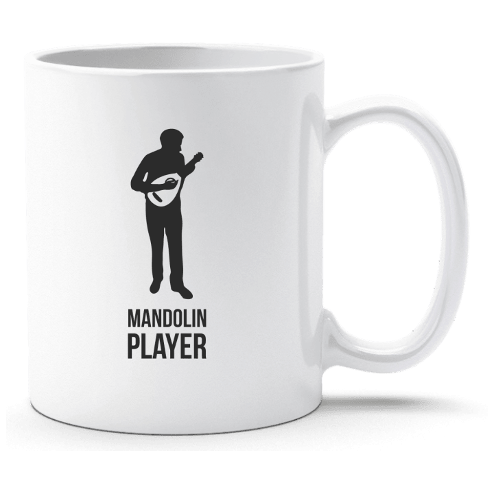 Mandolin Player Silhouette Cup contain pic