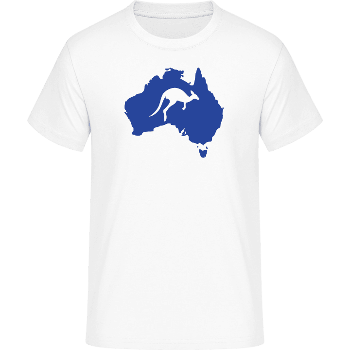 Kangaroo On Australia Map T-Shirt contain pic