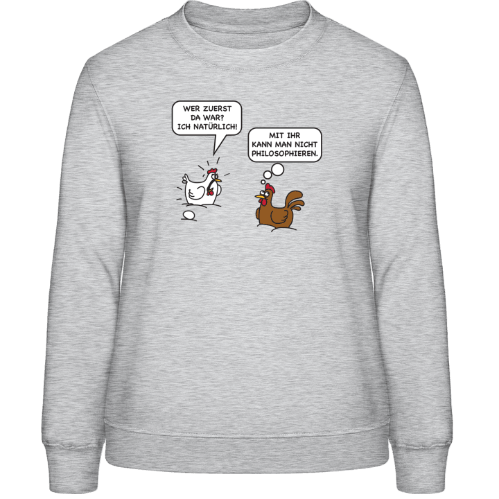Huhn und das Ei Frauen Sweatshirt 0 image