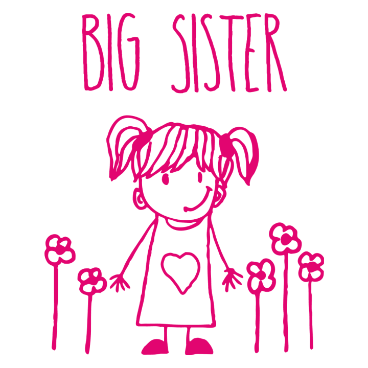 Big Sister Comic T-shirt för barn 0 image