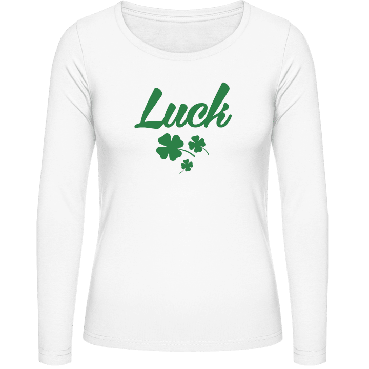 Luck Camisa de manga larga para mujer contain pic
