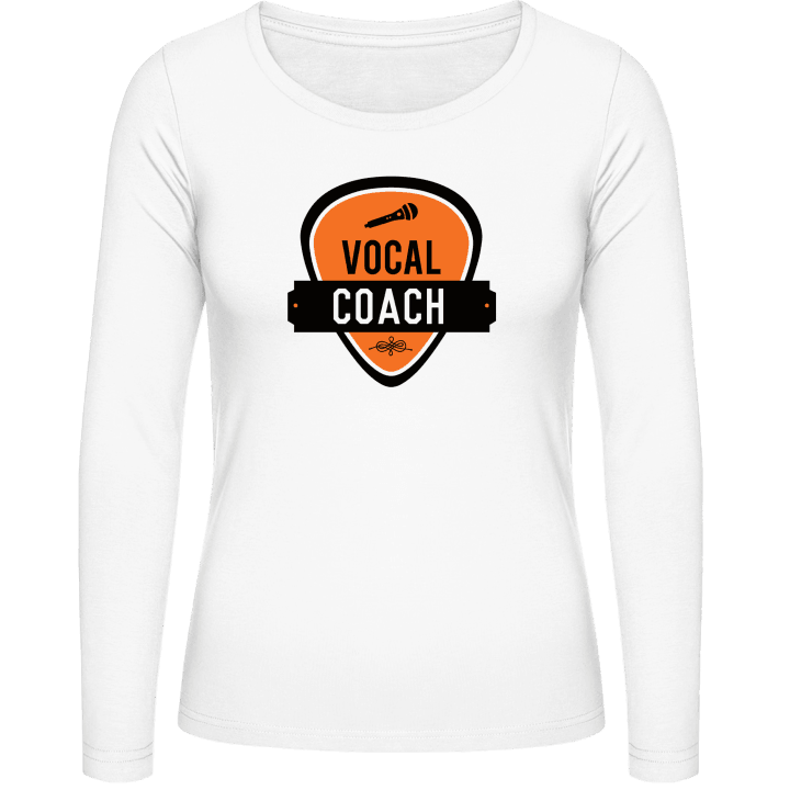 Vocal Coach Vrouwen Lange Mouw Shirt contain pic