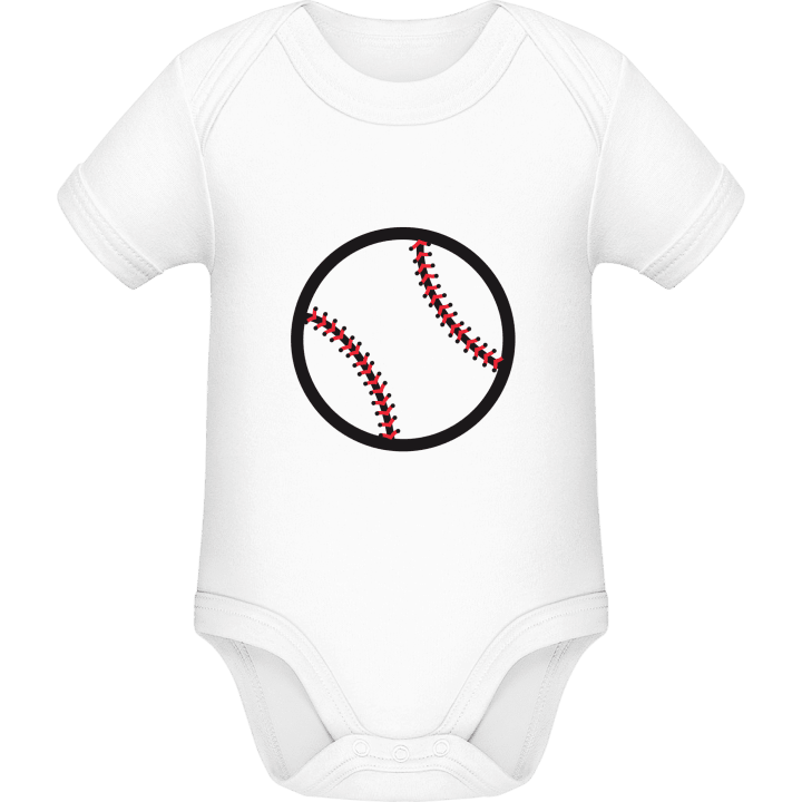 Baseball Design Baby Strampler 0 image