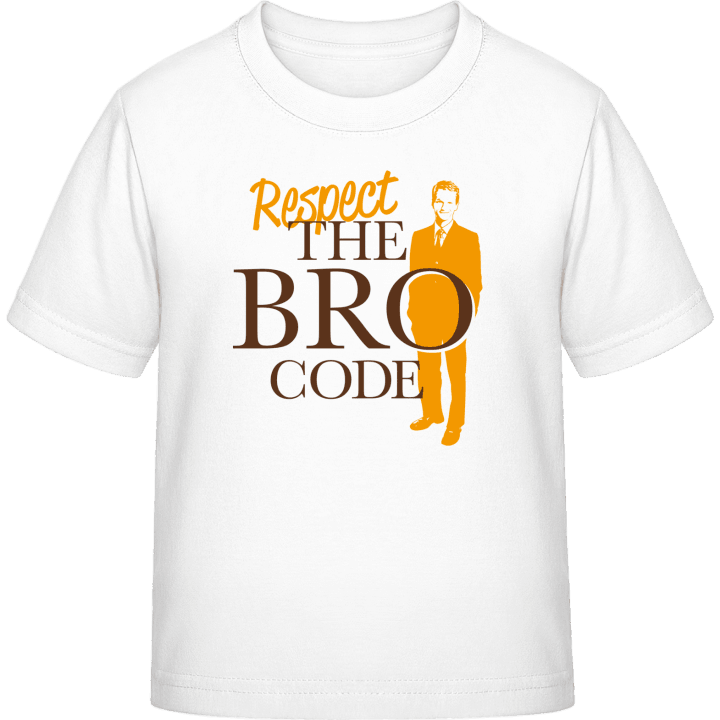 Respect The Bro Code T-shirt til børn 0 image