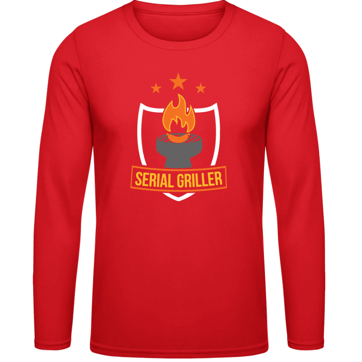 Serial Griller Saussage Long Sleeve Shirt contain pic