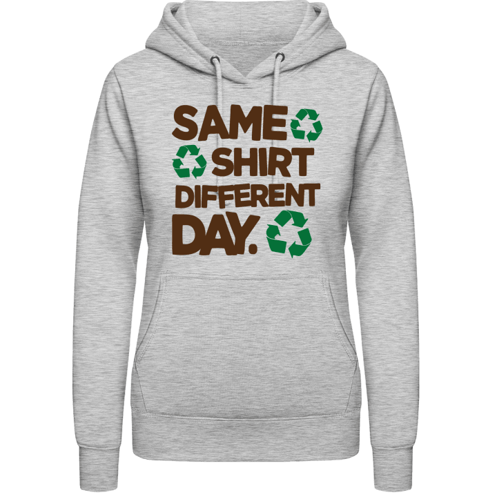 Recycle Vrouwen Hoodie contain pic