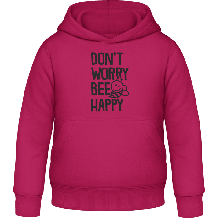 Don´t Worry Bee Happy Kids Hoodie contain pic