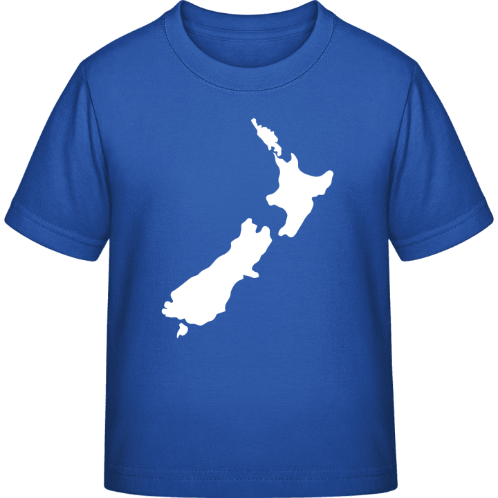 New Zealand Country Map Maglietta per bambini contain pic