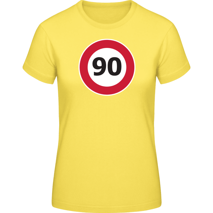 90 Speed Limit Frauen T-Shirt 0 image