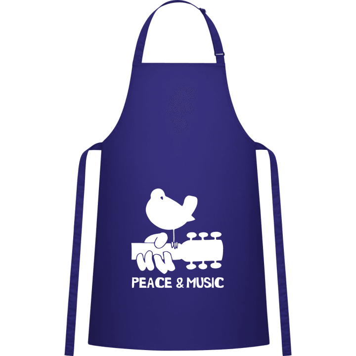 Peace And Music Kitchen Apron contain pic