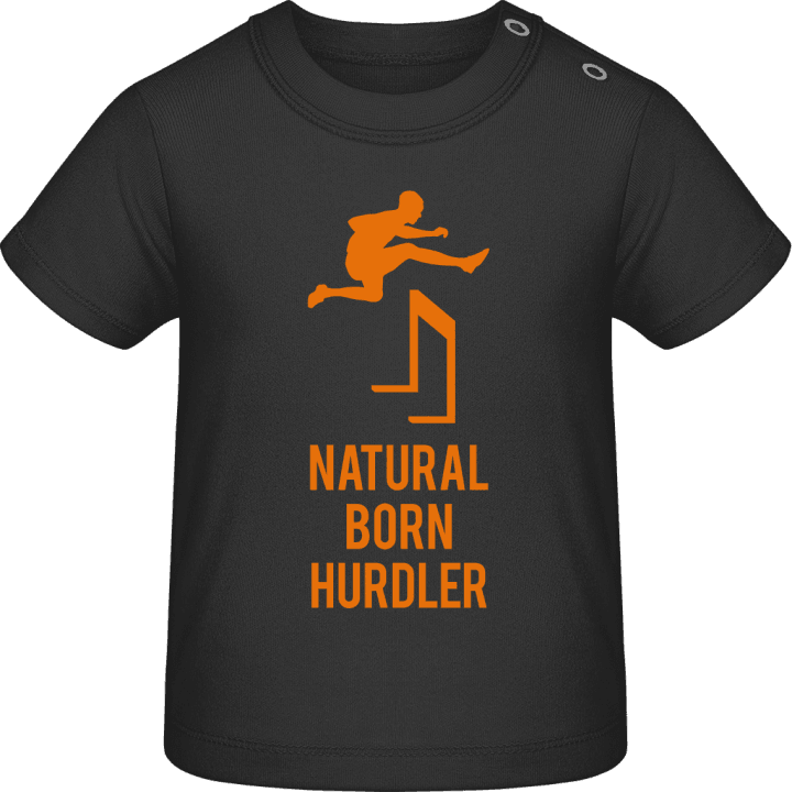 Natural Born Hurdler Baby T-skjorte contain pic