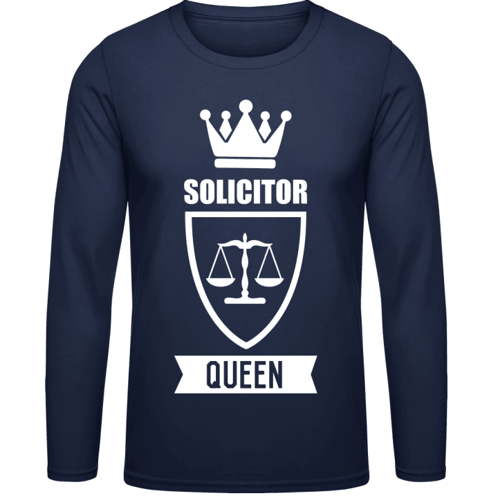 Solicitor Queen T-shirt à manches longues contain pic
