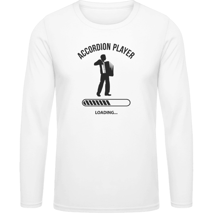 Accordion Player Loading T-shirt à manches longues contain pic