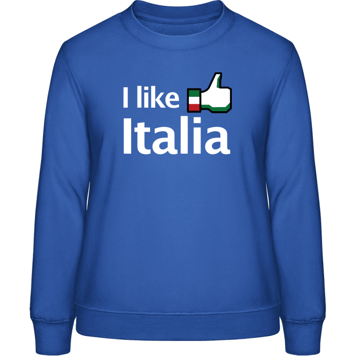 I Like Italia Vrouwen Sweatshirt contain pic