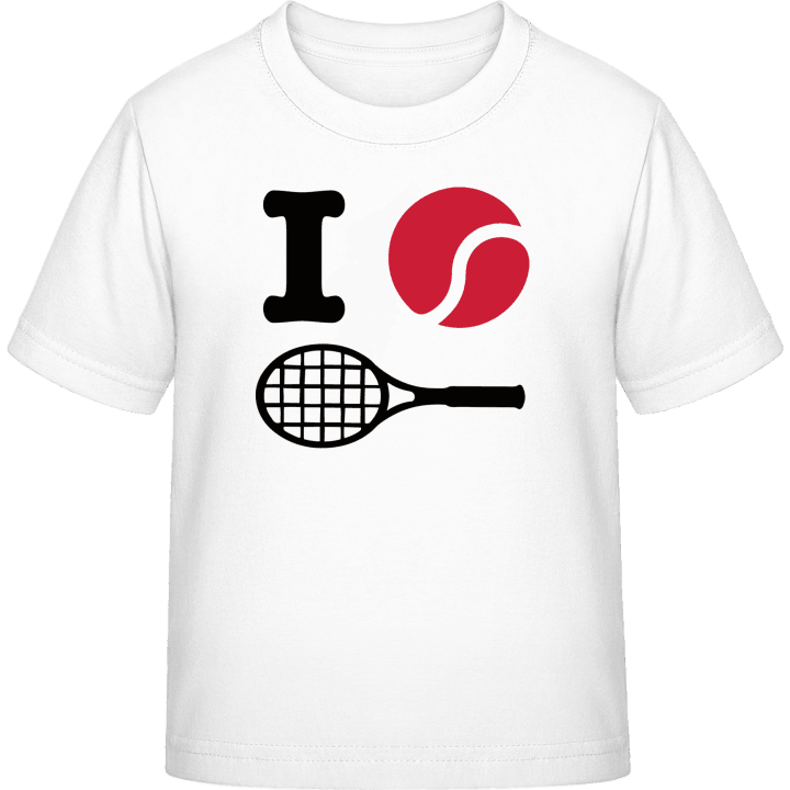 I Heart Tennis T-skjorte for barn contain pic