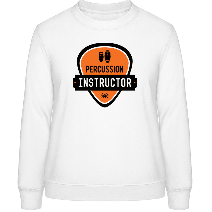 Percussion Instructor Vrouwen Sweatshirt contain pic