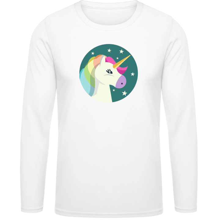 Unicorn Portrait Shirt met lange mouwen 0 image