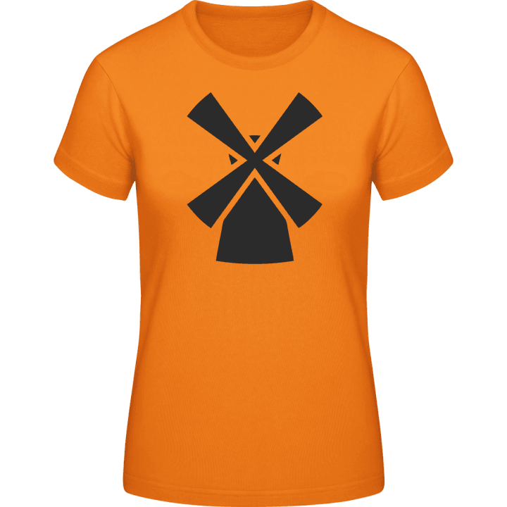 väderkvarn T-shirt för kvinnor contain pic