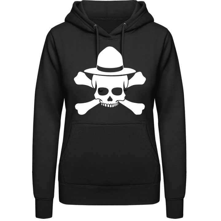 Ranger Skull Sudadera con capucha para mujer contain pic