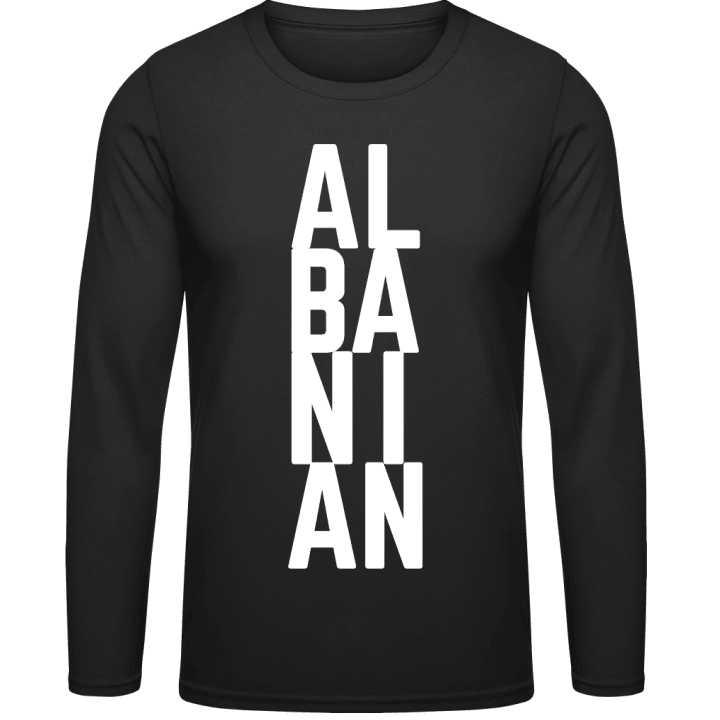 Albanian T-shirt à manches longues contain pic
