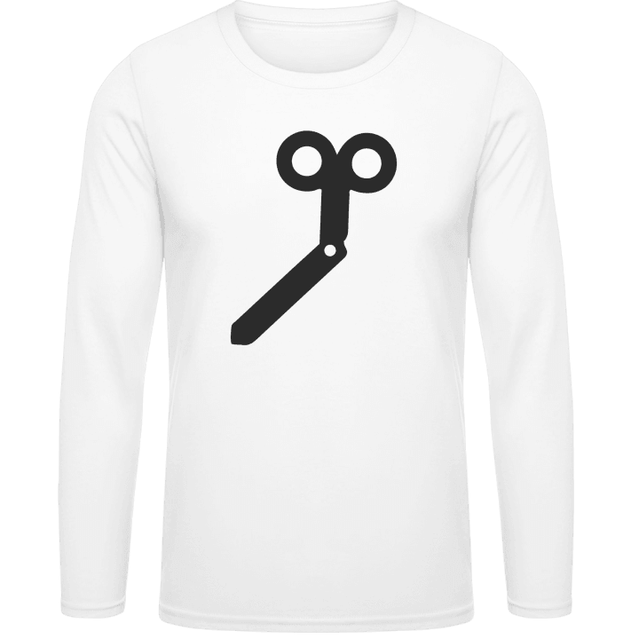 Surgeon Scissor T-shirt à manches longues contain pic
