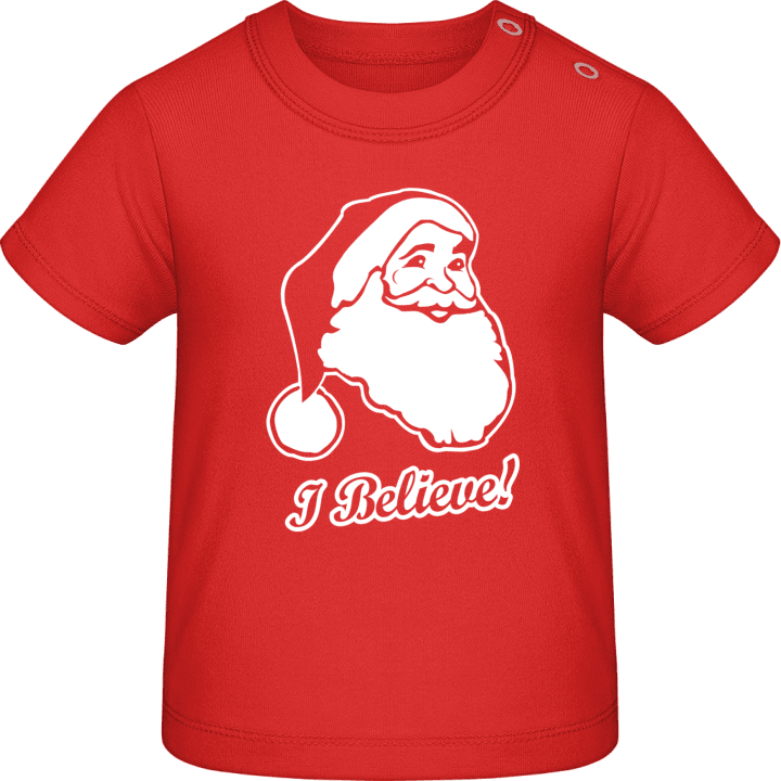 Believe In Santa T-shirt för bebisar 0 image
