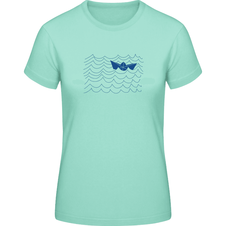 Paper Ship T-shirt för kvinnor 0 image
