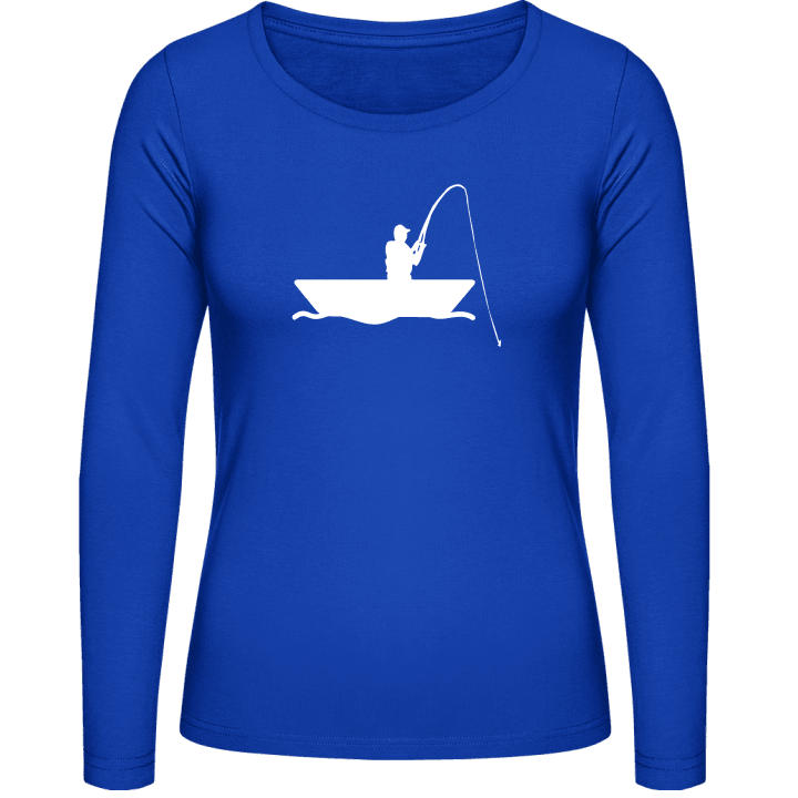 Fisherboat Angler Kvinnor långärmad skjorta 0 image
