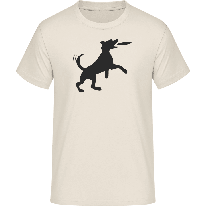 Dog Catches Frisbee T-Shirt 0 image